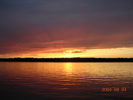 Clear Lake sunset 2004 Clear Lake sunset 2004